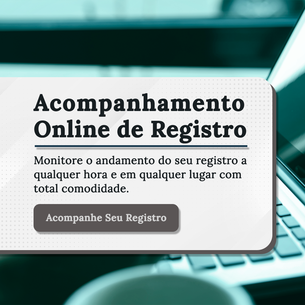 Banner Home Registro de Imoveis de Curitibanos Acompanhamento Online Mobile